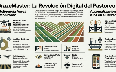 GrazeMaster sigue saliendo al campo: vuelos con dron y mediciones reales para mejorar el cálculo de pasto